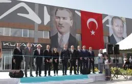 YENİ FABRİKANIN AÇILIŞINI CUMHURBAŞKANI RECEP TAYYİP ERDOĞAN YAPTI