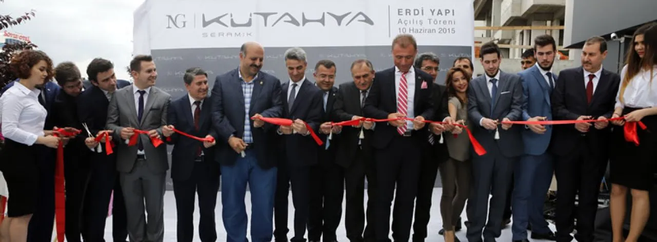 NG KÜTAHYA SERAMİK 197. MAĞAZASINI BOLU’DA AÇTI