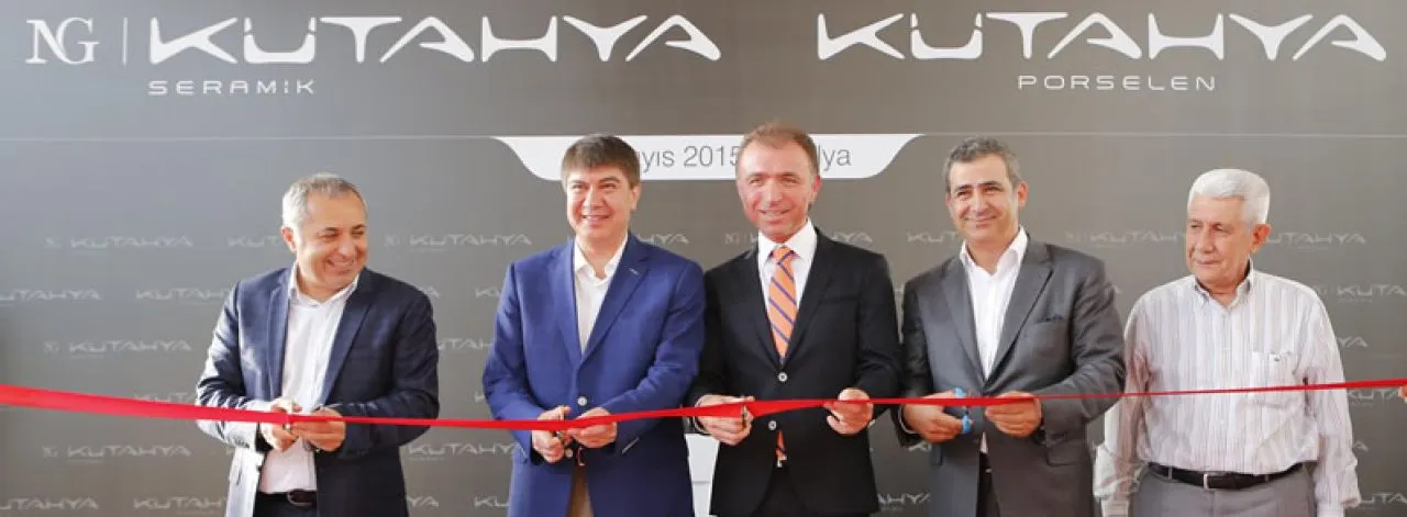 KÜTAHYA PORSELEN VE NG KÜTAHYA SERAMIK’TEN ANTALYA’DA GÖRKEMLI AÇILIŞ