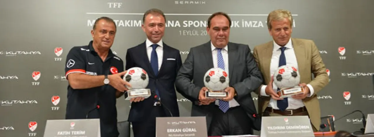 NG KÜTAHYA SERAMİK, TÜRK MİLLİ FUTBOL TAKIMI’NIN ANA SPONSORU OLDU