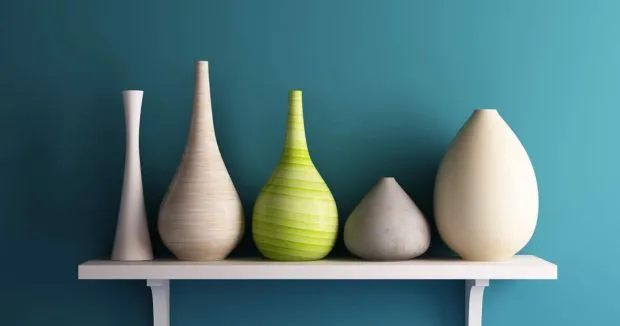 Seramiği evde dekorasyonun bir parçası olarak kullanmanın yaratıcı yolları